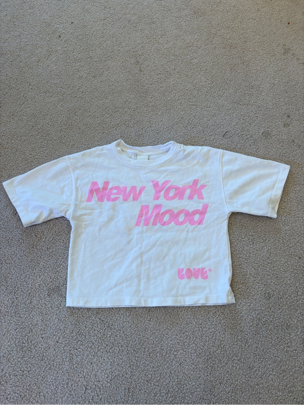 🤍Zara 🤍girl’s' oversized t shirt, size 9-10